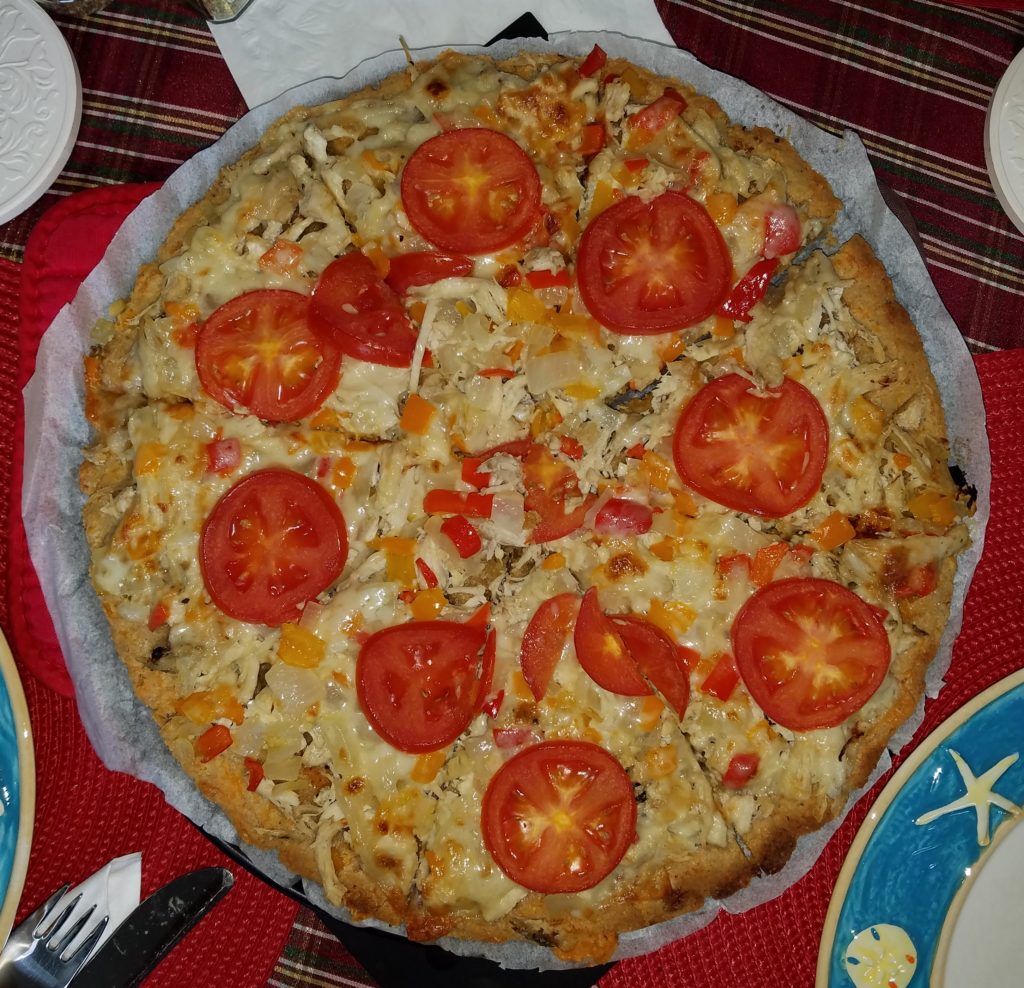 Farmer Cheese Coconut Pizza Crust (SCD) – Half Tablespoon